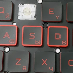 RU Replacement Keyboard Laptop KEY & Clips For Acer Nitro 5 N17PG0-K1 N715-51 52 n20c1 n20c2 AN515-55 Cap Keycap And Hinge