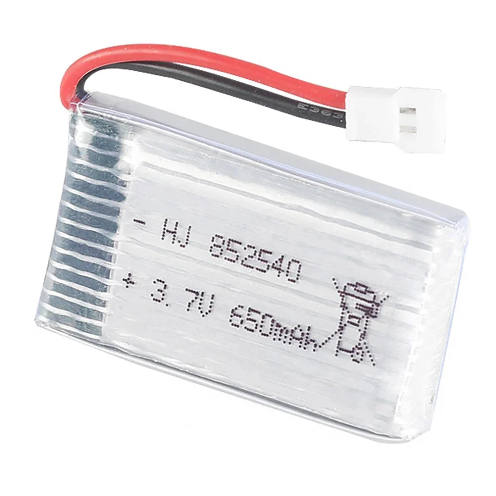3.7V 650mAh 25C Lipo Battery For SYMA X5C X5C-1 X5 H5C X5SW RC Drone Spare Parts 852540 Rechargeable Lithium Battery
