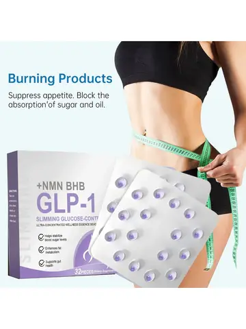 32 PCS GLP-1  Weight loss Product GLP-1 and NAD+  for Promote Intestinal Digestion - Women and Men