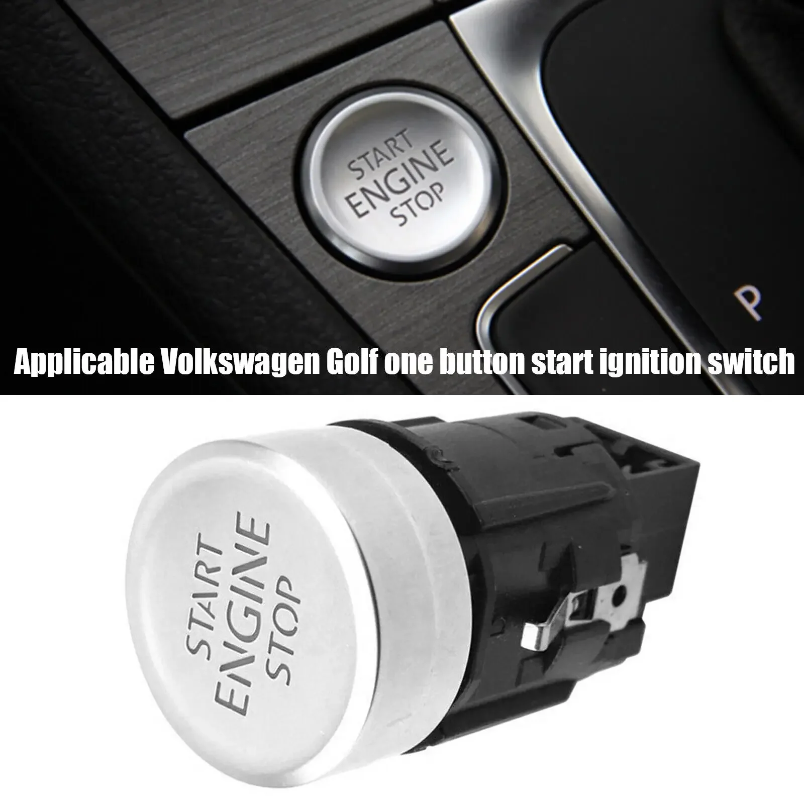 

For VW Golf 7 MK7 VII OEM Start Stop Button Engine Ignition Switch Auto Replacement Parts 5GG 959 839 5GG959839