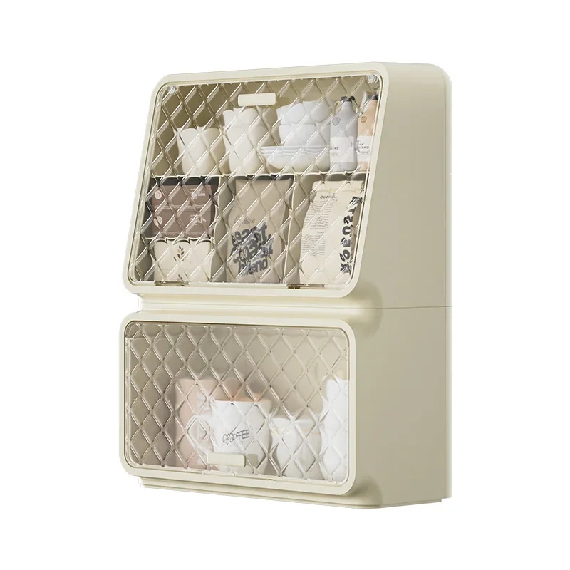 

Dustproof Cup Storage Rack Desktop Tea Cup Storage Cabinet Household Kitchen Coffee Cup Mug Storage Box Office Bar Counter Shelf