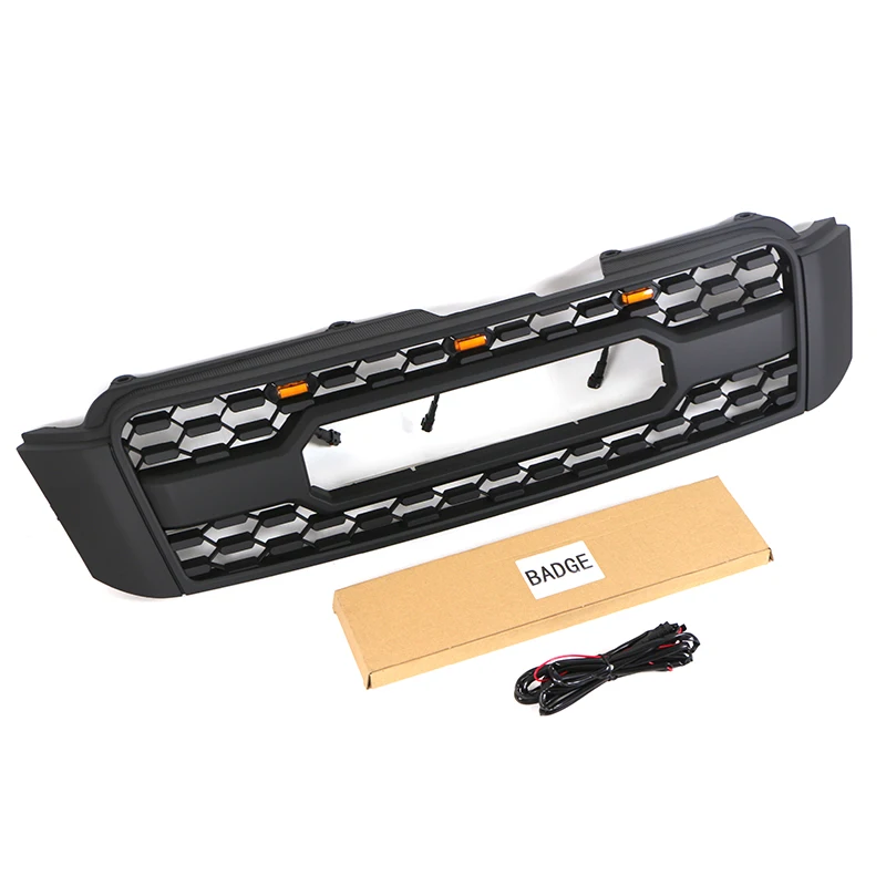

2004-2007 Auto Parts ABS Front Car Grille With Light Fit For Toyota Highlander