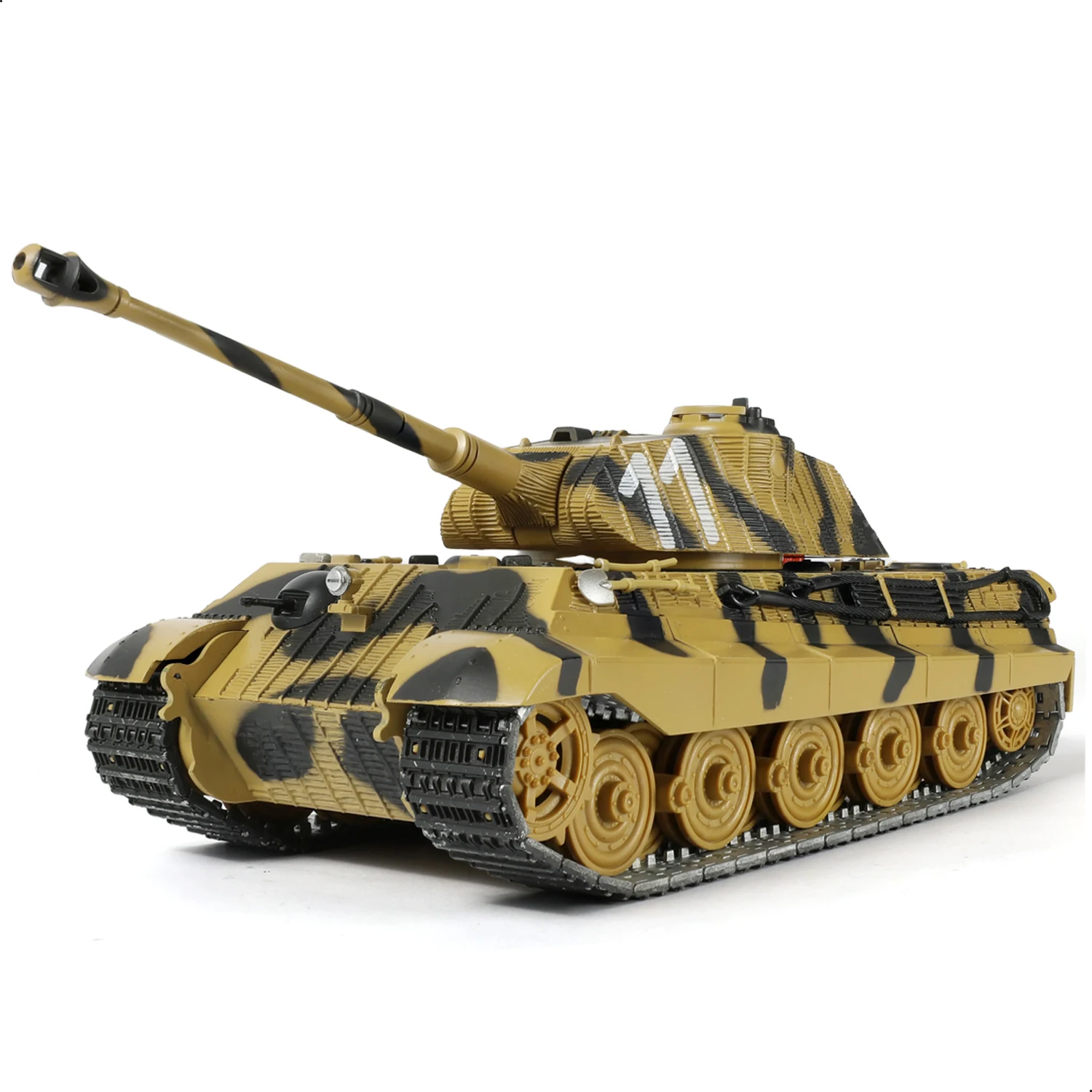 

1:32 King Tiger II Tank Model, Diecast Military Replica, Detailed Collectible Display for Enthusiasts, Christmas Bday Gift Men