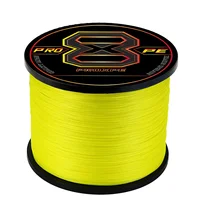 PROXPE 1000M/500M/300M/100M líneas trenzadas de 8 hebras súper fuerte Japón multifilamento Pe carpa alambre Pesca 22-90LB línea de señuelo de Pesca