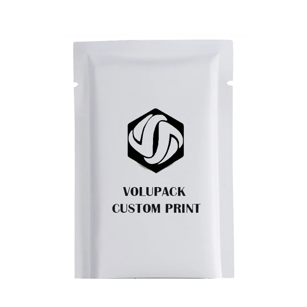 

Custom 5x8cm 6x9cm Logo Print Aluminum Foil Mylar Bag Flat Open Heat Sealable Vacuum Shampoo Lotion Sampling Packaging Pouch