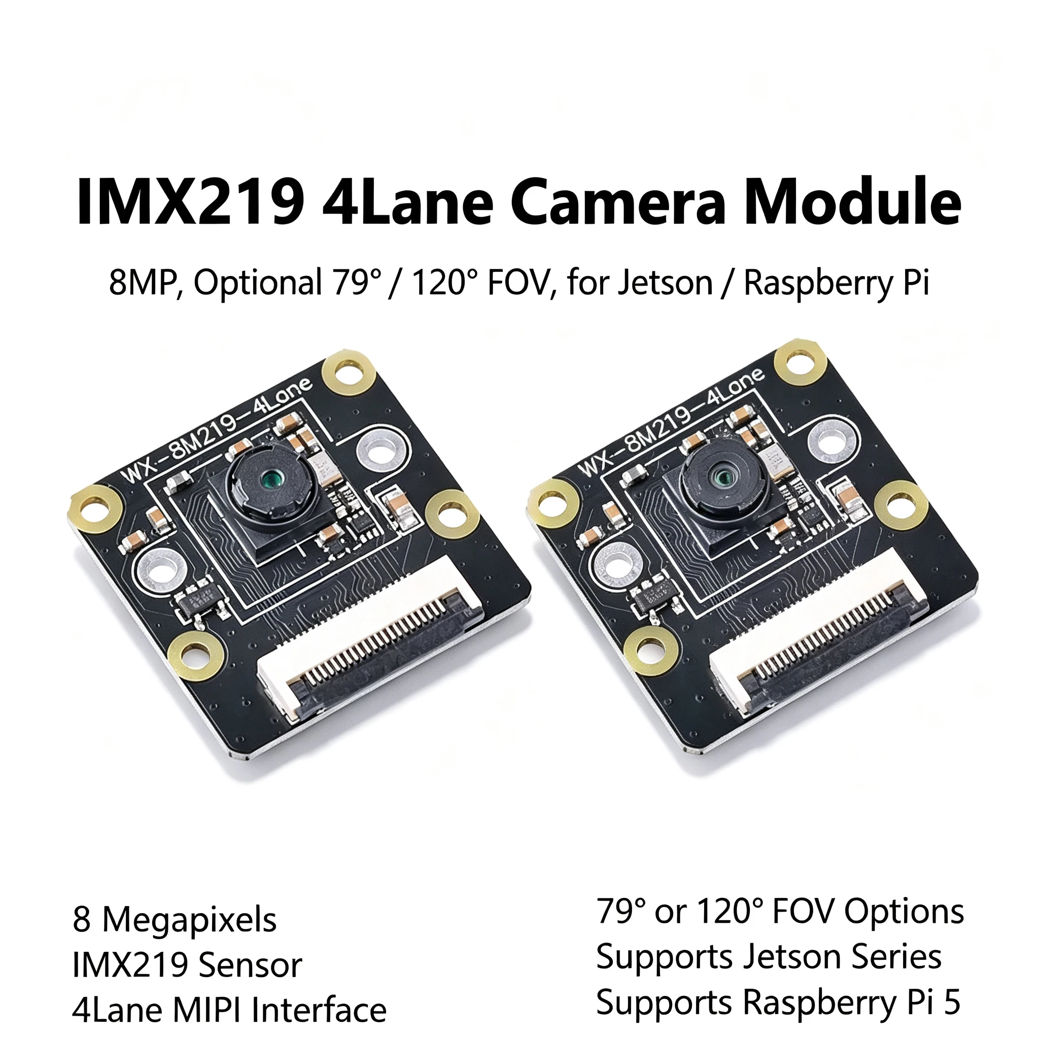 Pi Camera Module - Módulo de cámara IMX219 de 4