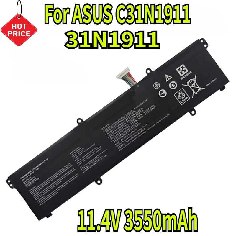 11.4V 3550mAh Geschikt voor ASUS B31N1911 C31N1911 V4050F ADOL14FQC/14EQ/EA Notebook Batterij