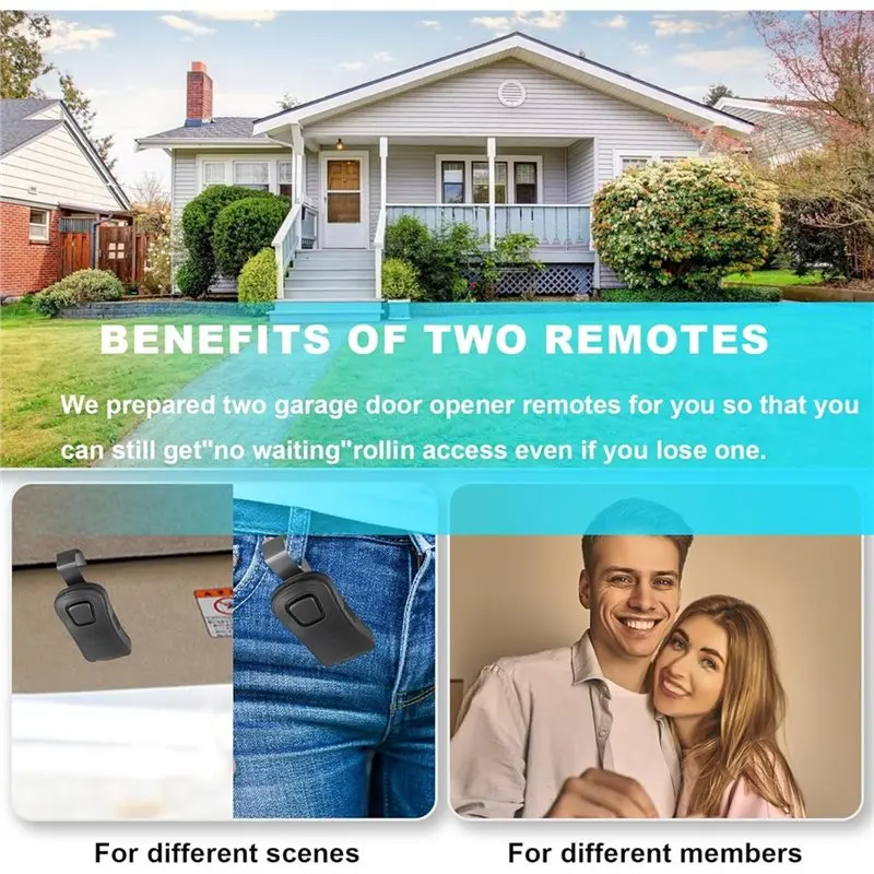 B67C Replacement Keypad& Remote For Genie Garage Door Opener GK-R G1T-BX, Fits For All For Genie Intellicode Systems