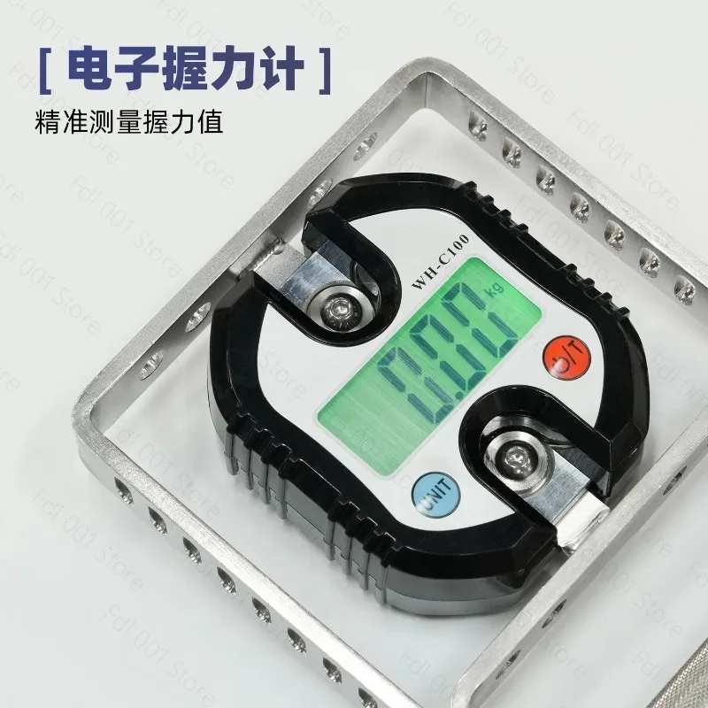 Spring Grip Digital Gauge, Flexor Muscle Training, Special Project Strength Data Test with Display