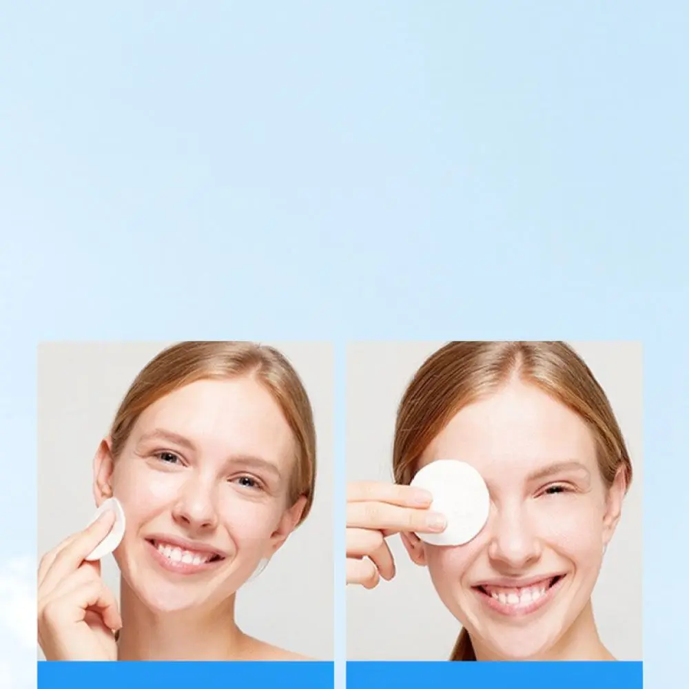 Soft Embossed Cotton Makeup Pads Thick Three Layer Facial Wipes Lint Free Cosmetic Remover For Daily Skin Care Beauty Tool