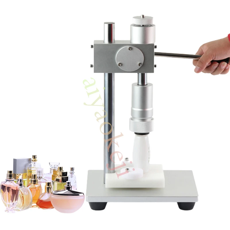 Commercial Crimping Capping Machine Perfume Crimper Capper Essential Oil Bottle Sealing Machine Spray Crimper