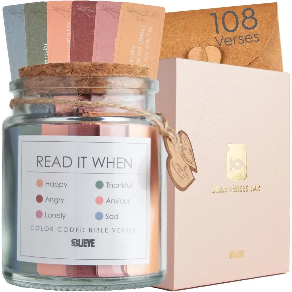 

Inspirational Christian Jar for Women's Special Occasions: Graduation, Birthday, and Mother's Day Gifts