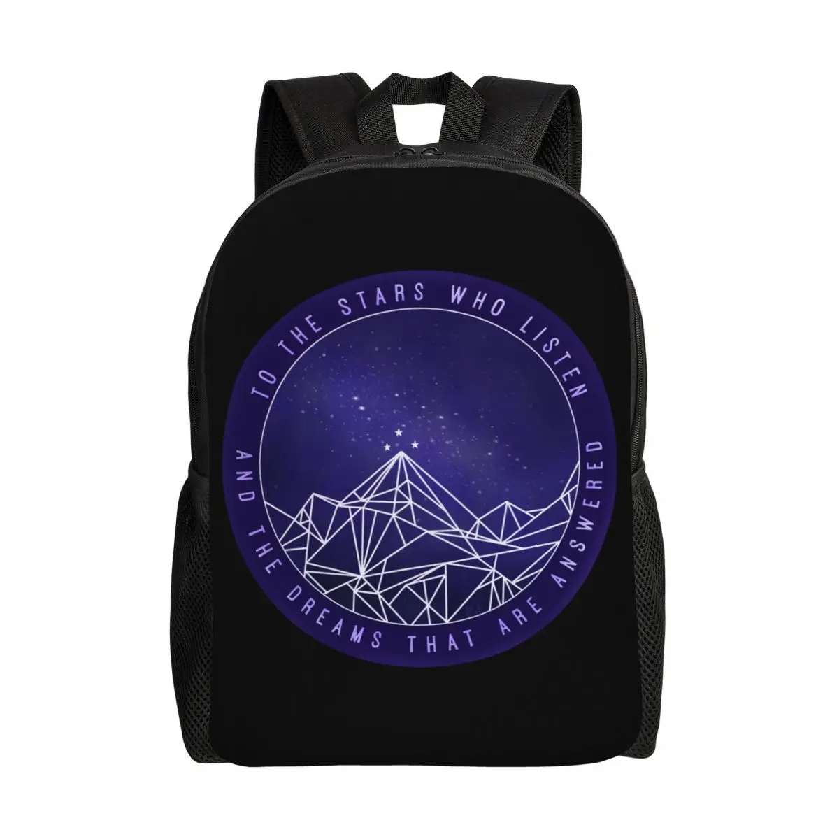 

ACOTAR To The Stars Who Listen And Dreams That Are Answered Backpacks School College Student Bookbag Fits 15 Inch Laptop Bags