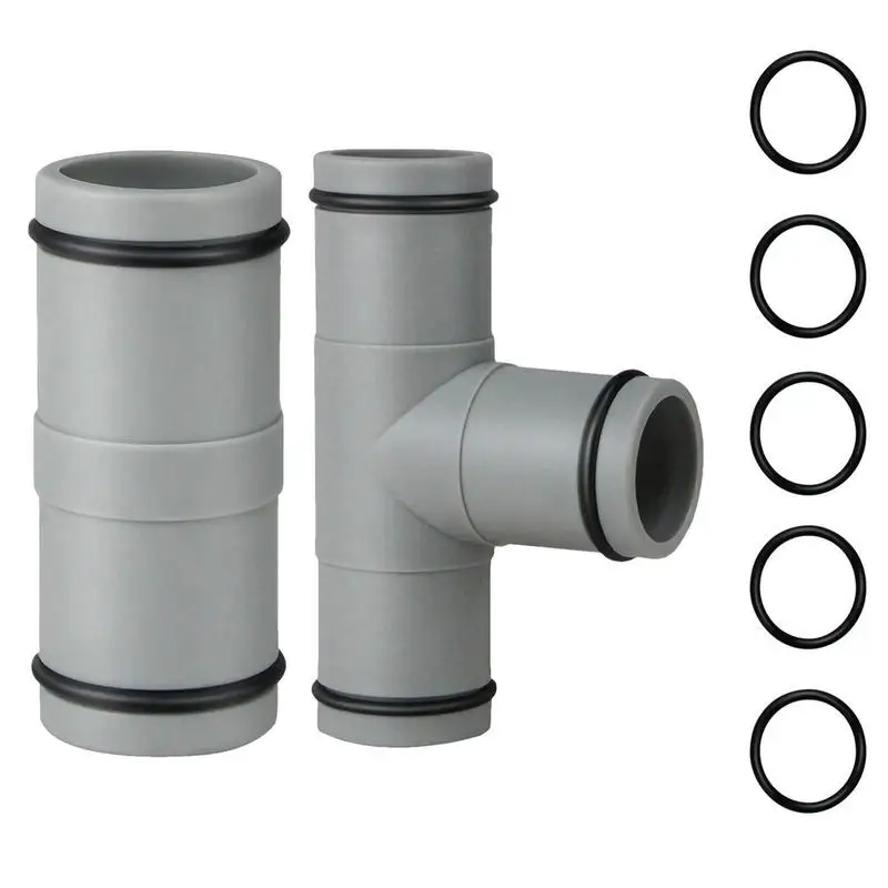Pool Zubehör Schwimmbad Gerade Joint Reparatur Teile T Joint Für Wasser Schlauch 32MM 1,25 in Schlauch Ersatz Adapter