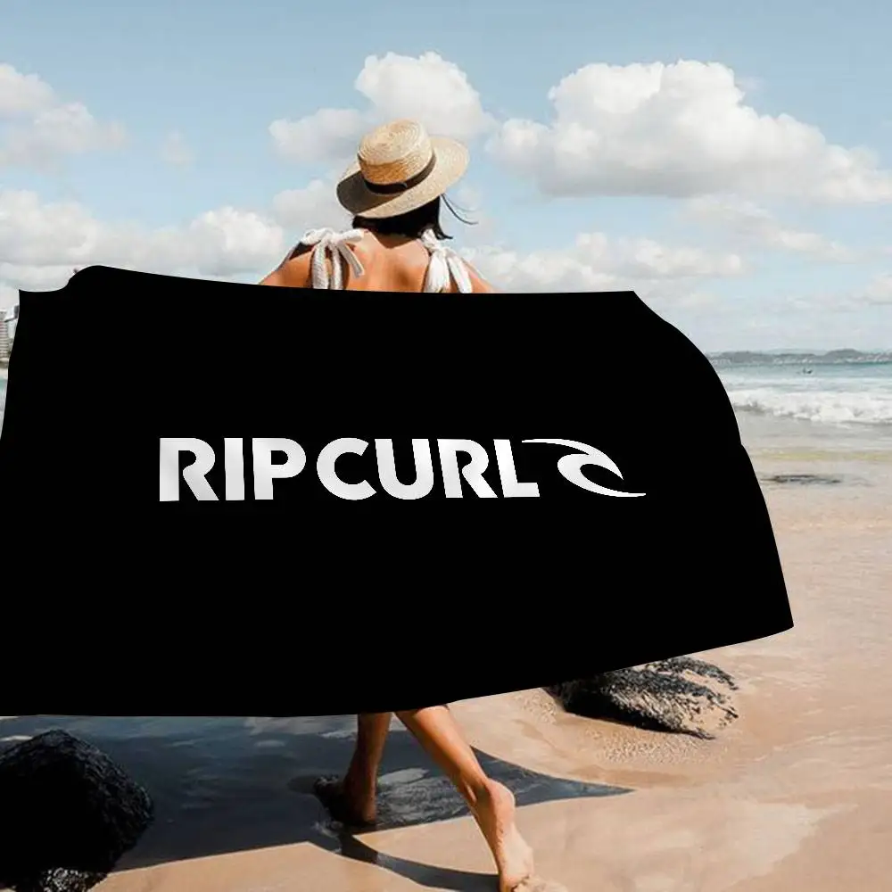 Toallas de playa con logotipo R-Rip C-Curl, toalla de ducha, Sauna, viaje, Spa, microfibra, accesorios de gimnasio de secado rápido, decoración bonita para habitación