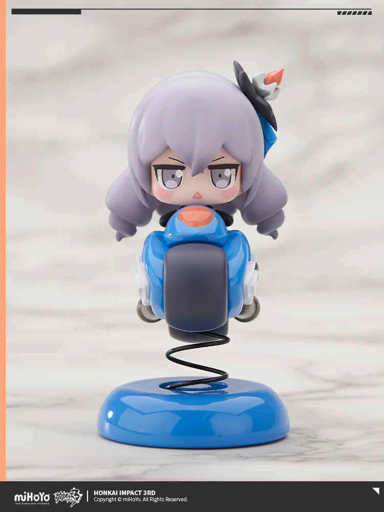 BLBU ACGN Honkai Impact 3 Originele Game Bronya Zaychik Mini Figuren Model Speelgoed Pvc Anime Derivaten Auto ornamenten