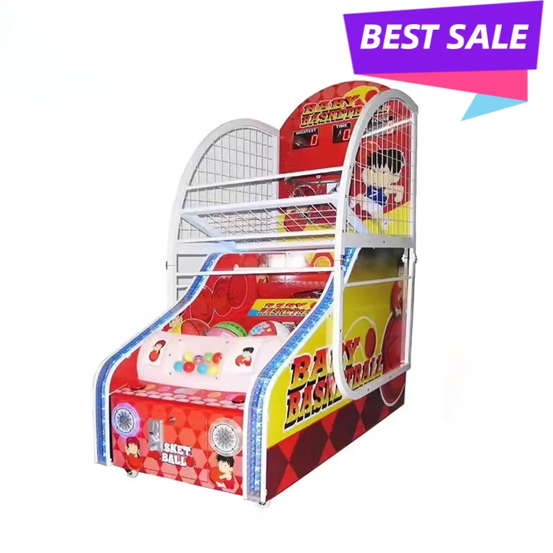 Commercial Basketball Game Machine Customized Interactive Arcade Basketball Shooter Indoor Entertainment Sports Machine