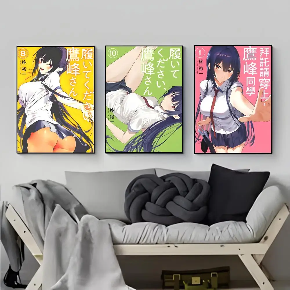 manga romance Please Put Them On Takamine-San Poster Elegant Indoor Artwork Design & Contemporary Home Decor
