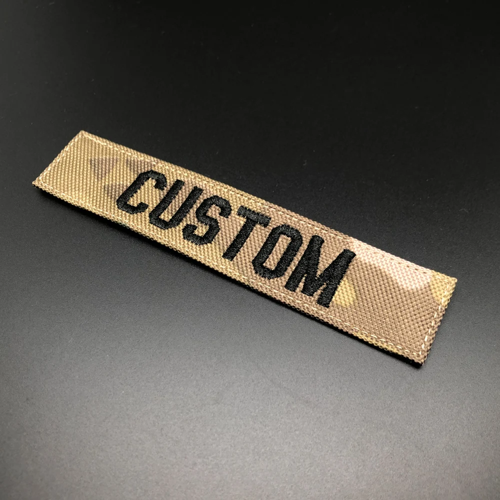 Stickerei Custom Name Patch Brustbänder Abzeichen Faltrahmen ACU MULTICAM Alpine Tropic RG GRÜN SCHWARZ BRAUN GRAU AOR2 BLAU TAN