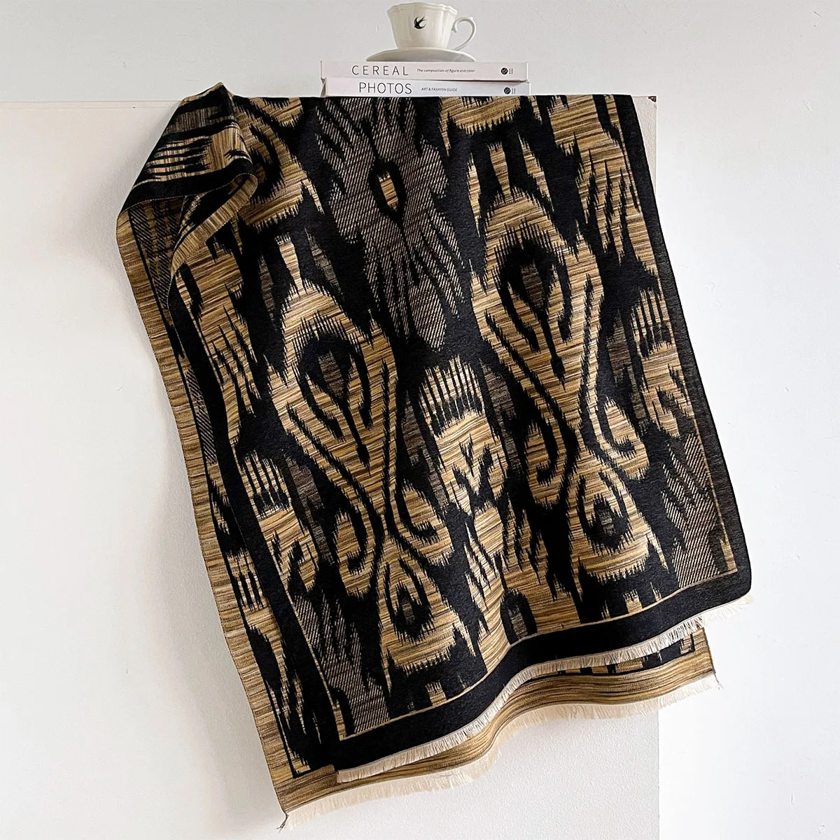 Women Imitation Cashmere Scarf - Pashmina Wrap Large 评论和价格