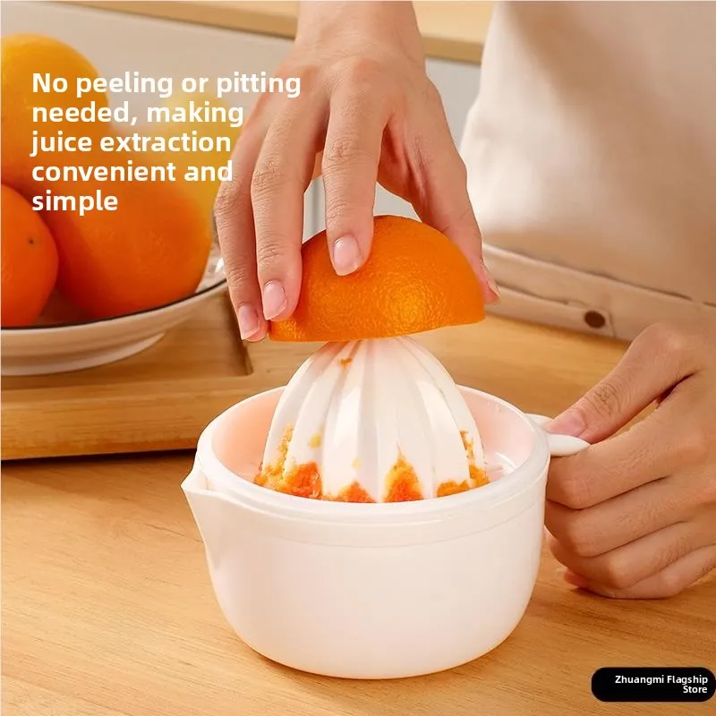 Portable Manual Juicer Cup Home Use Orange Squeezer Lemon Juicer Hand Operated Fruit Press Kitchen Cooking Tool for Everyone