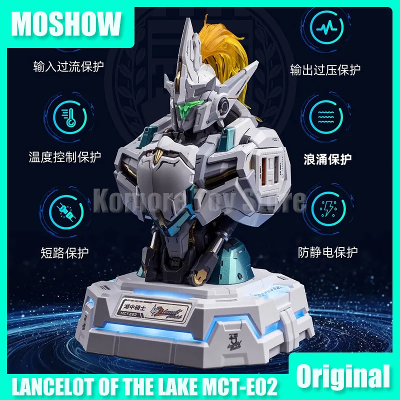 

Moshow Knight In The Lake Mct-E02 Bust Anime Figure Progenitor Effect Series Model Charging Center Figurine Desk Decora Toys