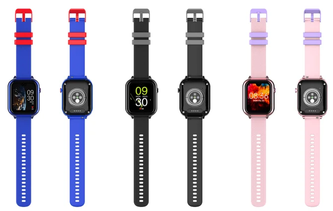 AMOLED AI KT38 SOS Calling Student Watch 4G GPS Tracking Kids Smart Watch