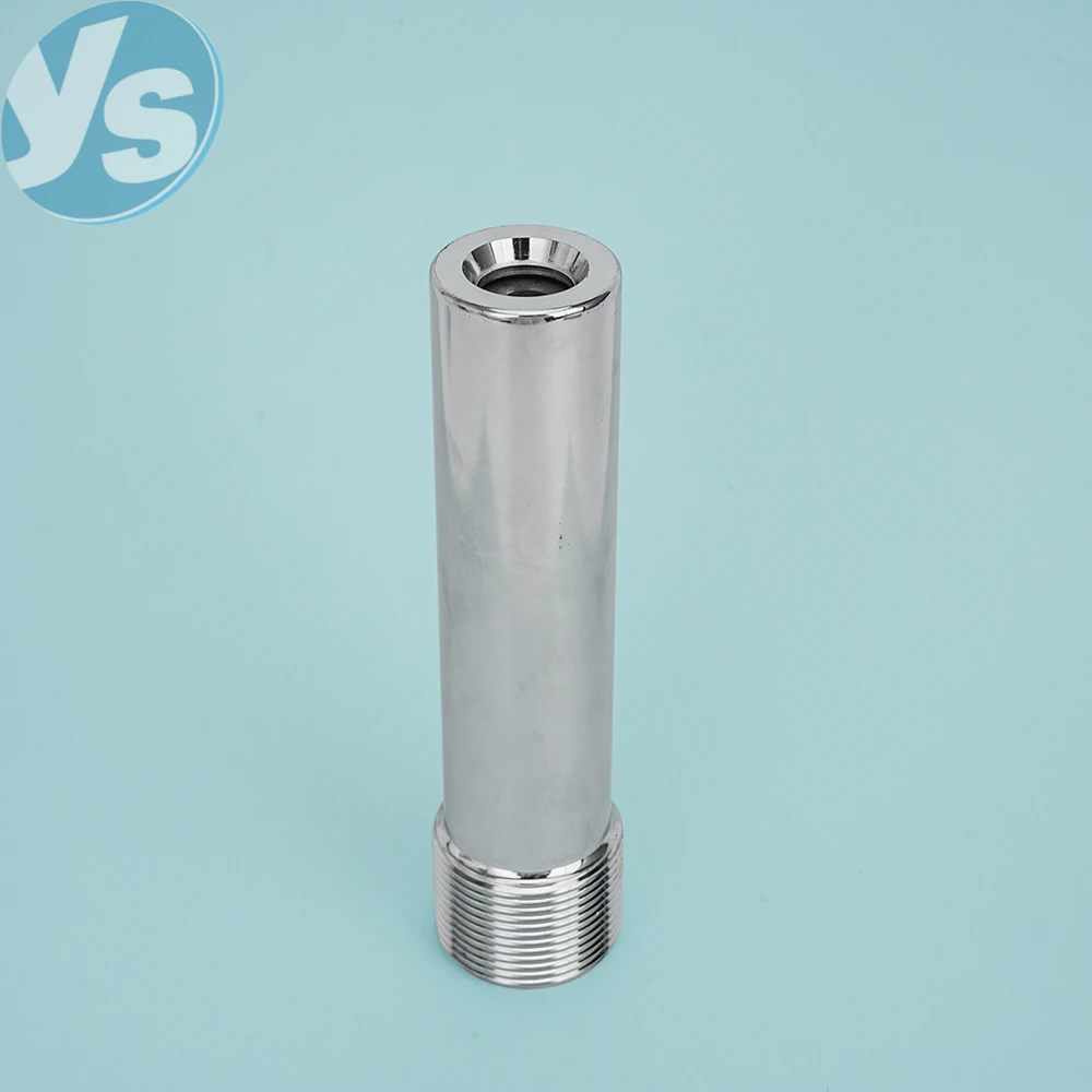 YS High-pressure Sandblasting Gun Head Boron Carbide Nozzle 8mm 10mm 12mm 14mm Double Air-inlet Venturi Nozzle