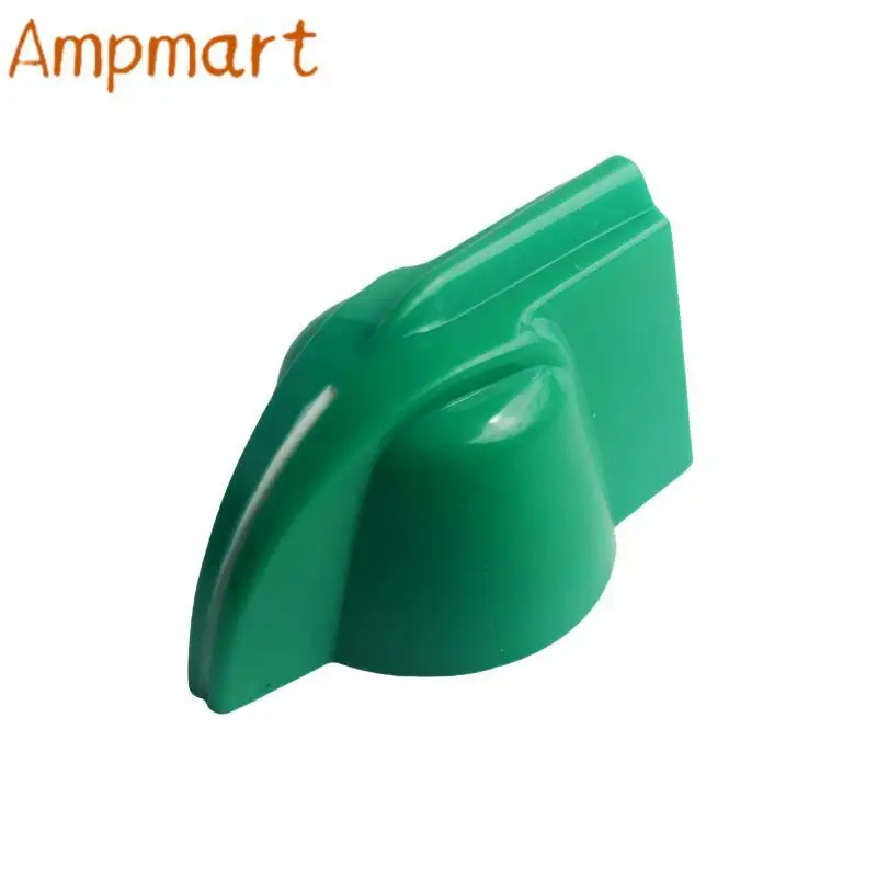 Ampmart 31 x 16 mm Kunststoff-Drehknöpfe für die Pegeljustierung von Gitarrenverstärkern und den Umschalter für den Effektmodus, Innenwellenloch 6,4 mm, 5 Stück – Detail 8