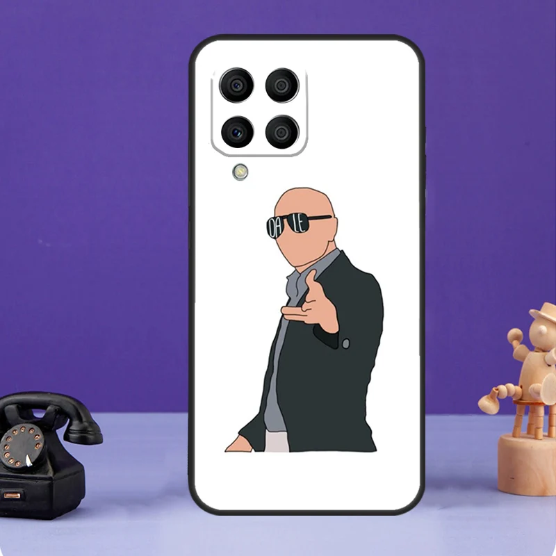 Mr Worldwide Says To Live Laugh Love Case For Samsung Galaxy M55 M21 M31 M51 M12 M32 M52 M20 M13 M23 M33 M53 M14 M34 M54 M30s