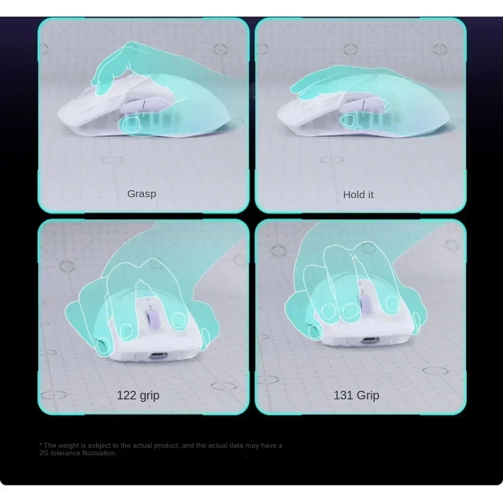 Imagem -06 - Dual Mode Mouse para Jogos sem Fio Bluetooth 4k 26000dpi Leve com Fio 8k Fps Ergonômico Ajustável Paw3398 Rapoo-vt9pro
