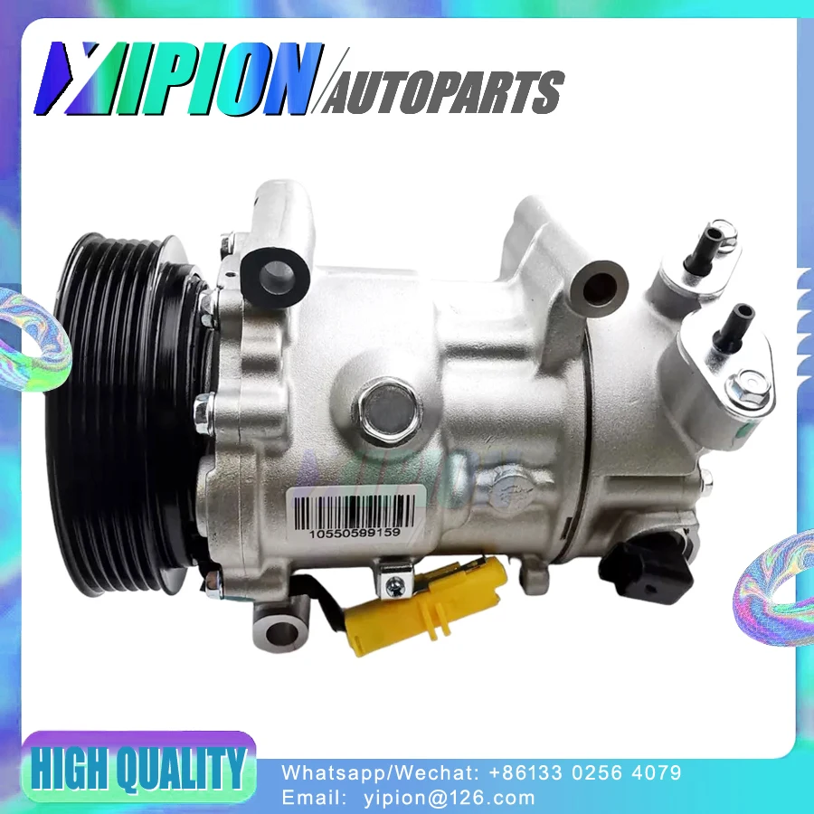 For Citroen c4 air conditioner compressor Citroen C3 C4 Berlingo SD6C12 9670318880 9659875780 9678656080 6453WK 6453WL 648701