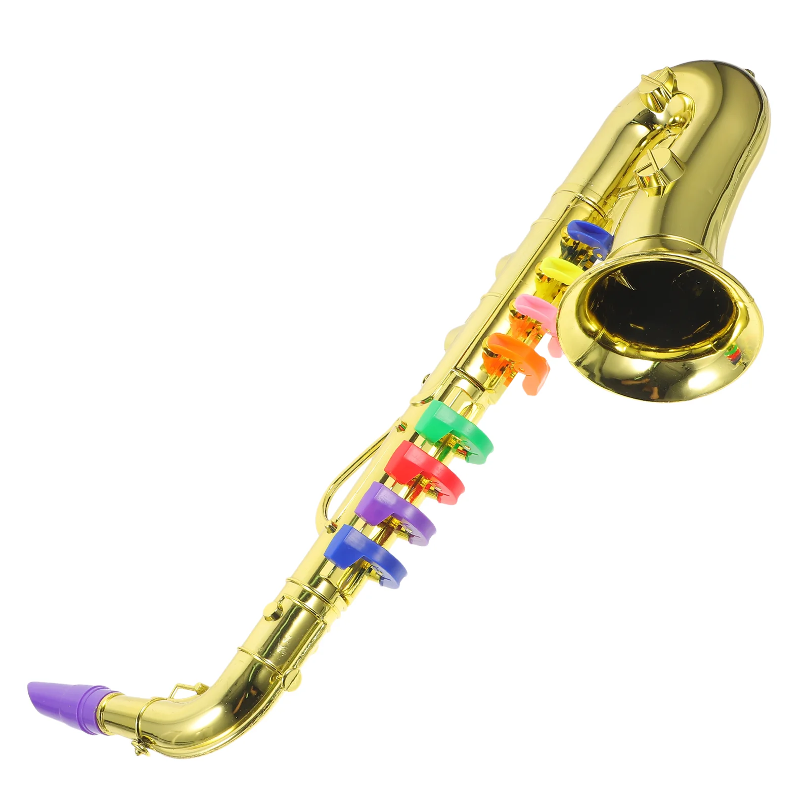 Instrumento de vento infantil brinquedos crianças criança instrumentos simulados saxofone educacional musical