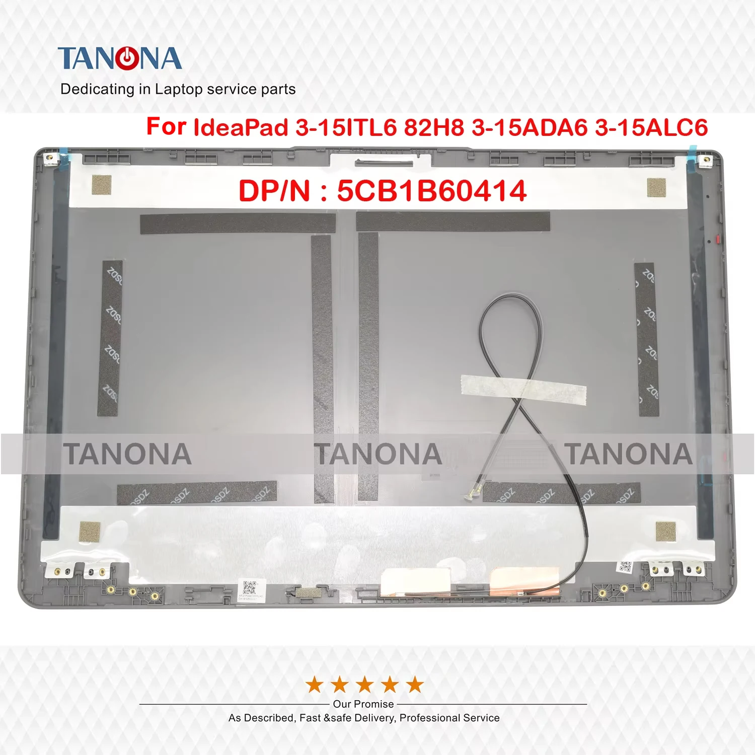 New For IdeaPad 3-15ITL6 3-15ADA6 3-15ALC6 Laptop Lcd Back Cover