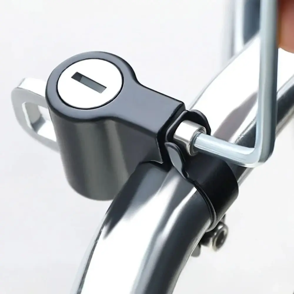 Multifunctional Lock Head Bike Helmet Lock Anti-theft Fixing Cycling Equipment Security Lock Easy To Install Fixing Helmet Lock