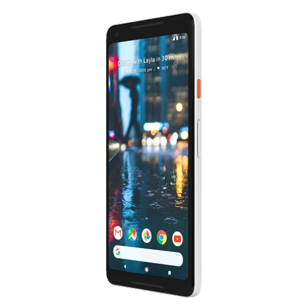 Разблокированный оригинальный мобильный телефон Google Pixel 2XL 4G 2XL 4 ГБ + 64 ГБ/128 ГБ ПЗУ 6,0 дюйма NFC с отпечатками пальцев 12,2 МП + 8 МП Android-смартфон