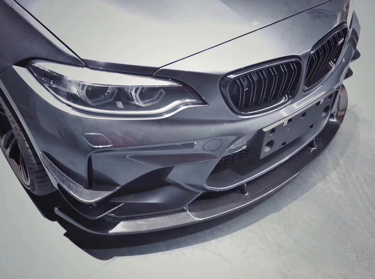 M2 F87 3D Carbon Fiber Front Lip Kit for BMW M2 F87 3D  Front Lip