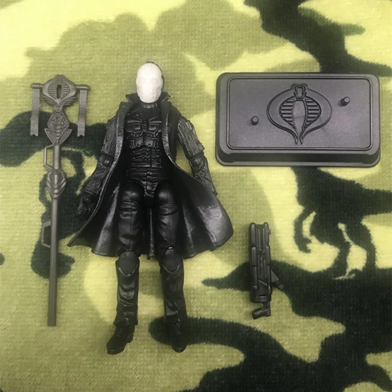 

Hasbro G I Joe Cobra Commander 3.75-Inch Genuine Bulk Goods Have Defects Model Doll Action Figure Birthday Gift