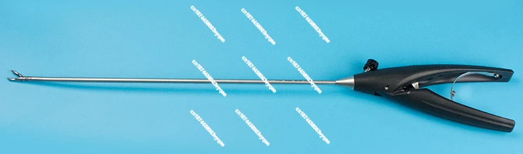 Auto lock Laparoscopy needle holder curved laparoscopic surgical needle holder laparoscopy instruments