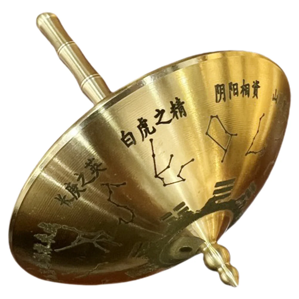 

Brass Umbrella Statue Desktop Decoration Vintage Small Brass Decor Office Home Ornament Traditional Car Interior Decors