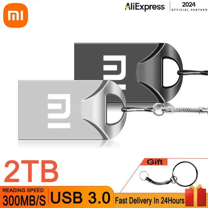 Xiaomi-Mini unidad Flash de disco U, memoria USB 3,0 de Metal, OTG, 512GB, portátil, almacenamiento de regalo para tablero