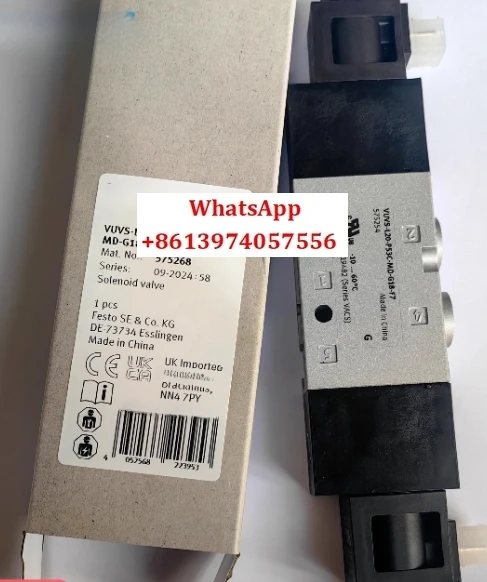 

Solenoid valve VUVS-L20-L25-L30-P53C-MD-G18-G14-G38-F8-F7