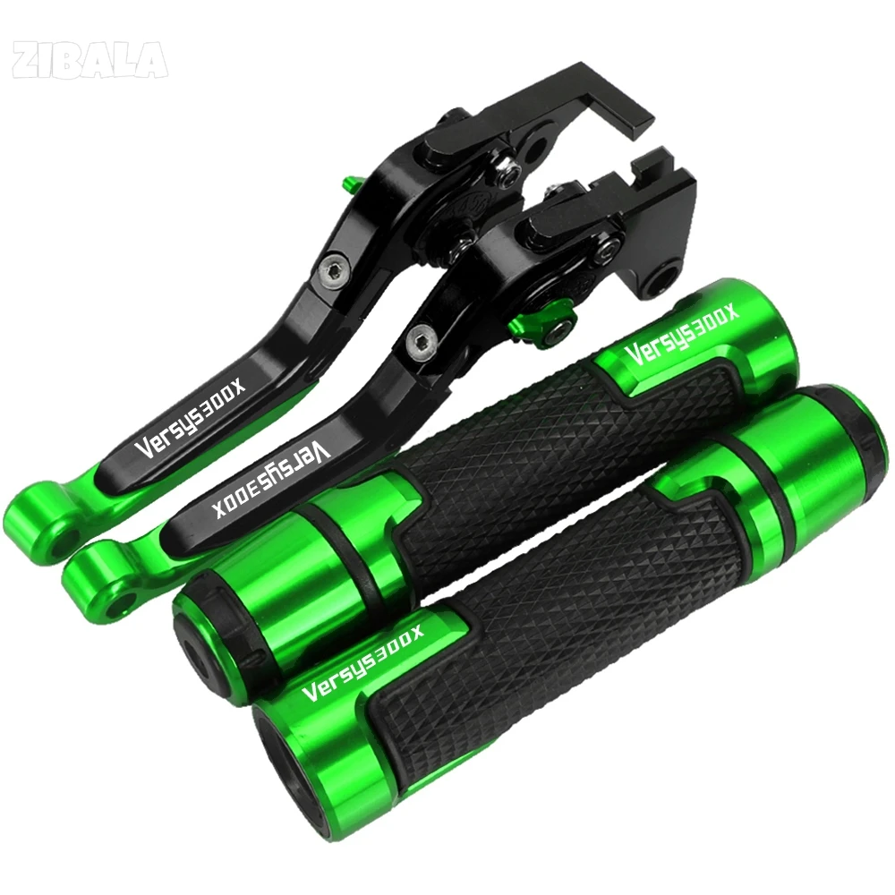 VERSYS X300 Brake Clutch Levers Handlebar Grips Ends For KAWASAKI VERSYS300X VERSYS 300 X Versys-X300 2008 2009 2010 2011-2019