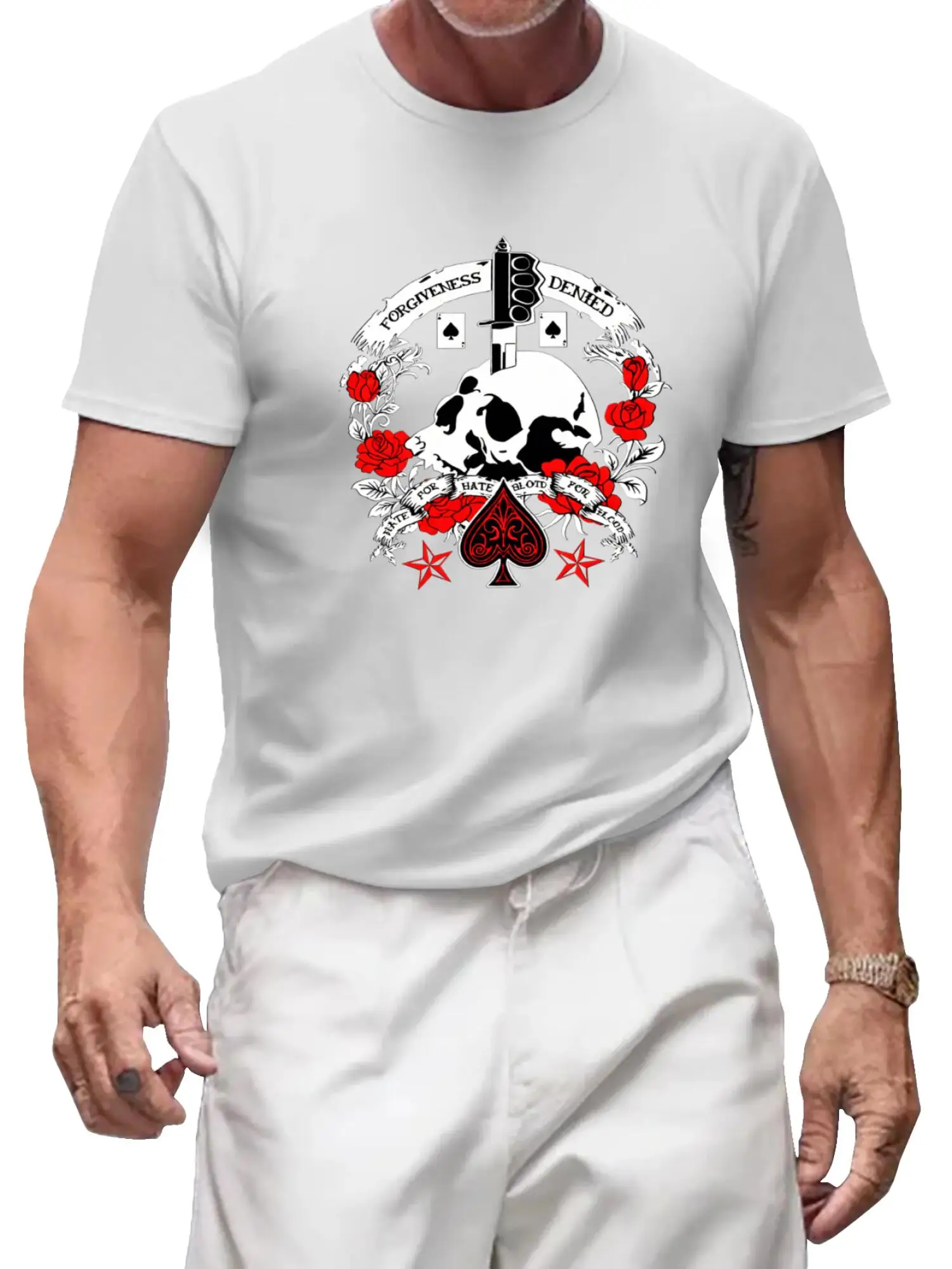 تي شيرت معفرة أنا سكاكين للخروج أنا دم من أجل الدم أنا أكره من الكراهية #2