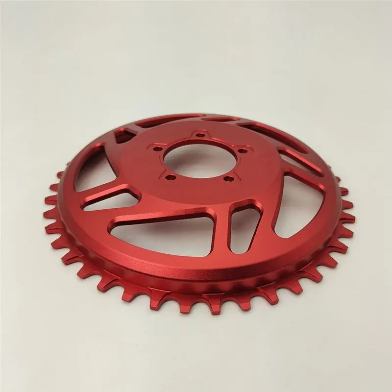 sports-chainring-sprocket-42t-for-bafang-bbshd-mid-drive-motor-electric-bike-replacement-chainwheel-protectorred