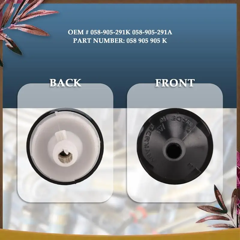 AB59-Vacuüm Luchtpomp Terugslagklep Voor A4 TT Voor Passat 1.8 T Onderdeelnummer: 058 905 291 058 905 291 K