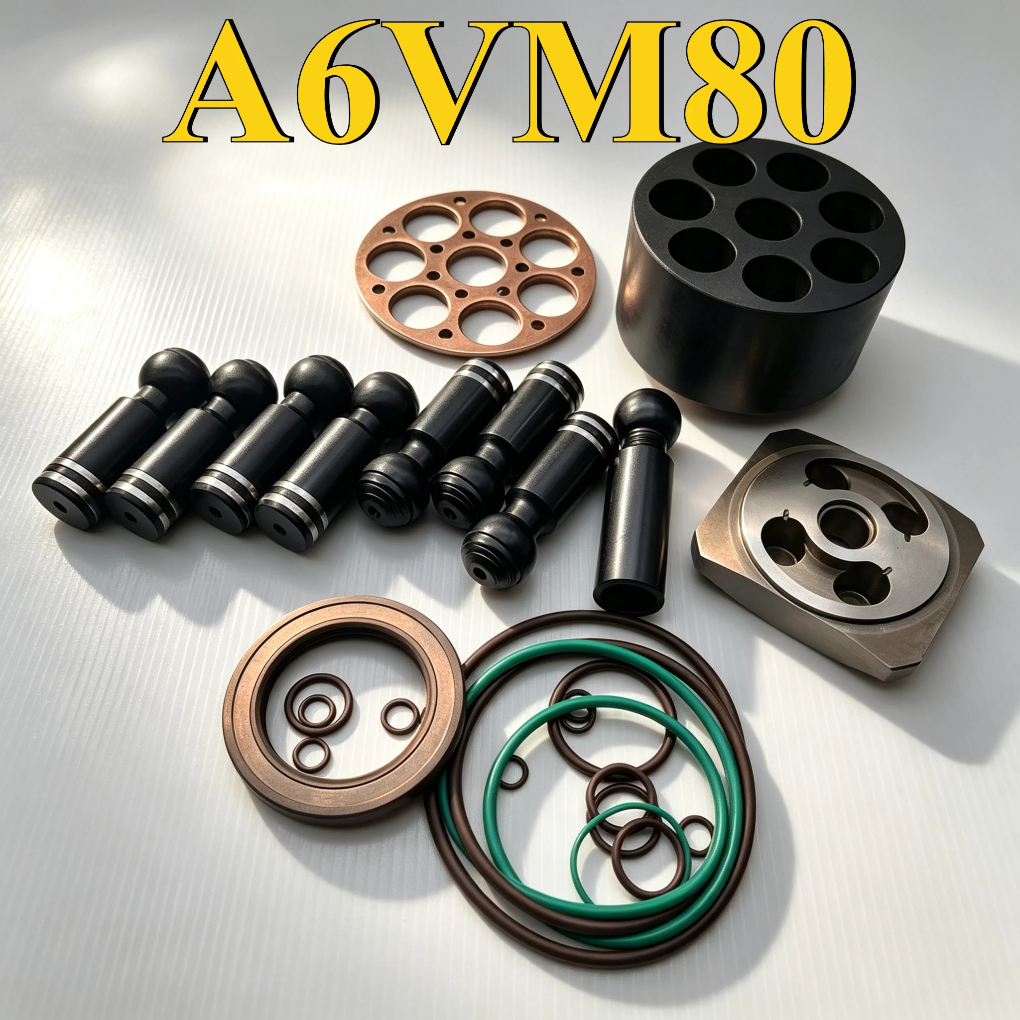 A6VM Series Hydraulic Motor Parts Rotor Set Kit Repair  for A6VM80 Piston Motor Hydraulic Motor Spare Parts