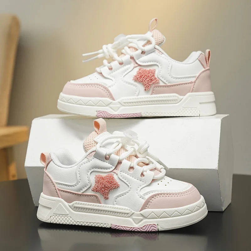 

Детская обувь Star, осень 2022, новый стиль, модные и универсальные спортивные туфли, модная повседневная обувь для девочек на толстой подошве