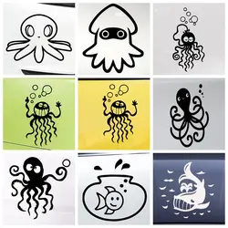 Car-styling octopus Vinyl Wrap Car Door Handle Decals Styling Stickers And Body Accessories