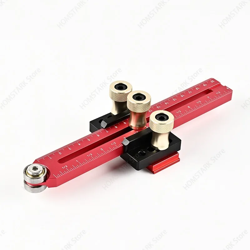 High‑Accuracy Woodworking Router Fence Locator Workbench Auxiliary Bracket for Grooving Drilling Cutting